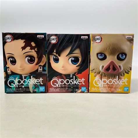 未使用新品未開封 Qposket petit vol 2 鬼滅の刃 竈門炭治郎 嘴平伊之助 冨岡義勇 3種セットの落札情報詳細