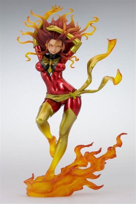 Jean Grey Dark Phoenix Bishoujo Statue By Kotobukiya Dark Phoenix