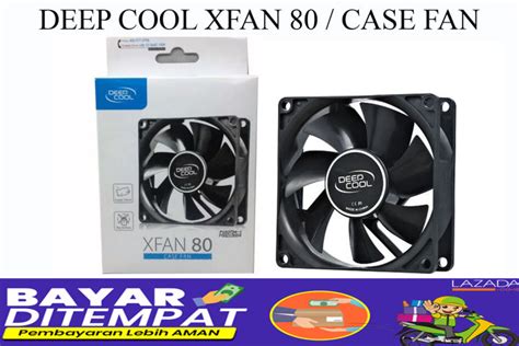 Deep Cool Xfan 80 Case Fan Lazada Indonesia