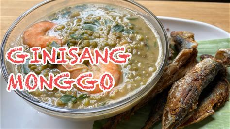 Paano Magluto Ng Ginisang Monggo With Fried Galunggong Mung Bean Soup