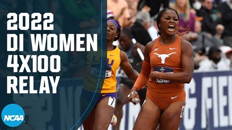 Womens 4x100 Relay 2022 Ncaa Outdoor Track And Field Championships