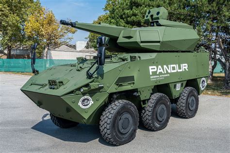 GDELS presenta el nuevo Pandur EVO de defensa aérea austríaco