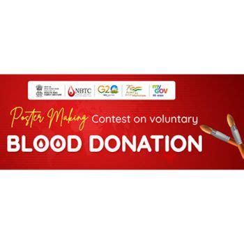 Poster Making Contest 2023 On Voluntary Blood Donation