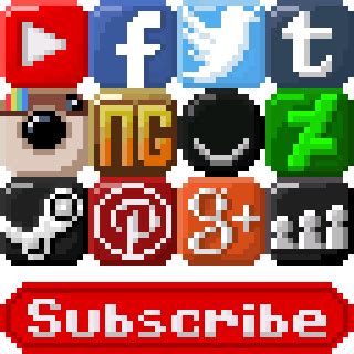 Social Media Buttons by spoopdee on DeviantArt