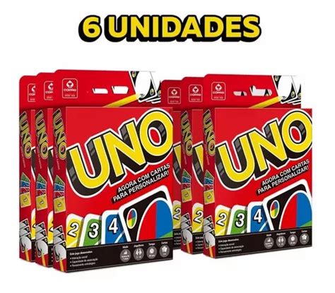 Jogo De Cartas Baralho Uno Copag Mattel Original Frete Gr Tis