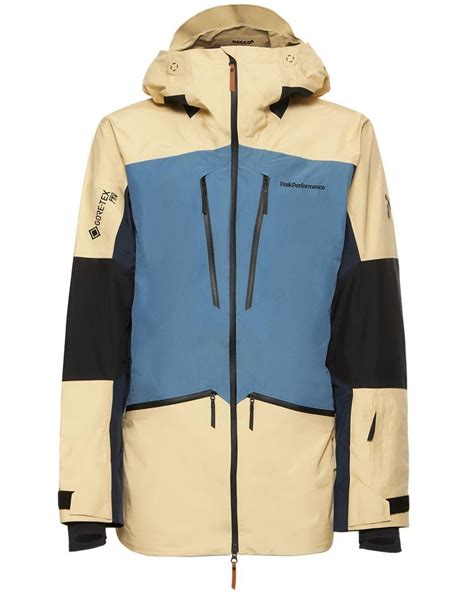 Peak Performance Vertical Pro Ski Jacket in Blue for Men | Lyst