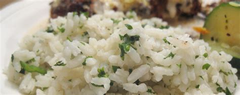 Parsley Rice | The Single Gourmand