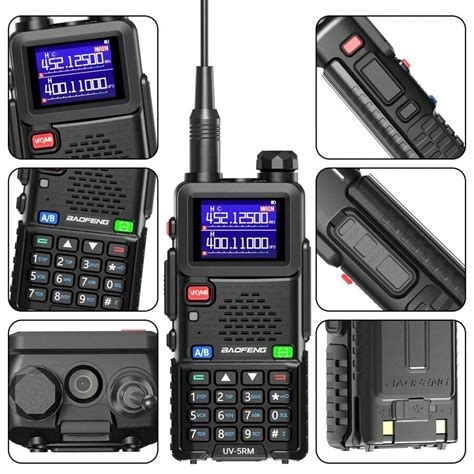 Baofeng UV 5RM Long Range Walkie Talkie 10W High Power Dual Band Walkie