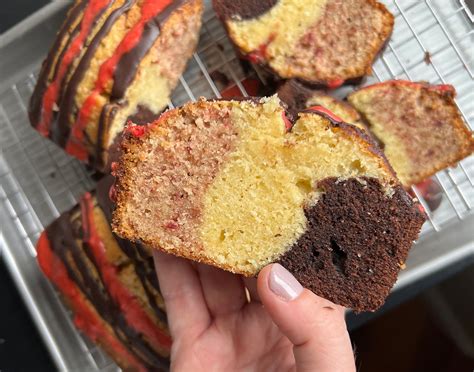 Neapolitan Pound Cake