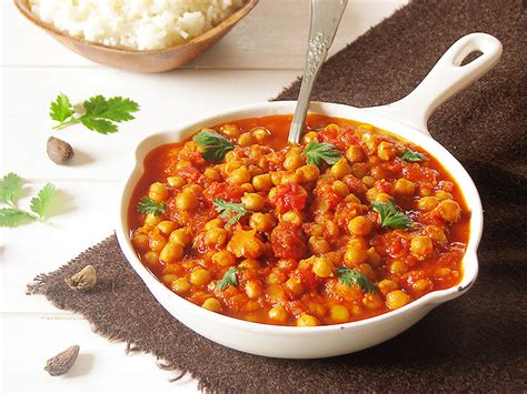 Curry Indien De Pois Chiches Recettes Bio Et Fait Maison Le Carnet