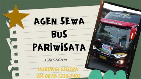 TERBAIK WA 0819 1236 7402 Tempat Sewa Bus Pariwisata 50 Flickr