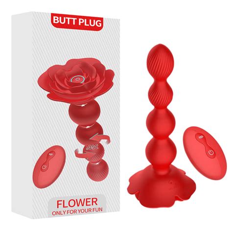 Juguetes Sexuales Para Mujeres G Spot Vibrador Rose Rotating Anal Butt