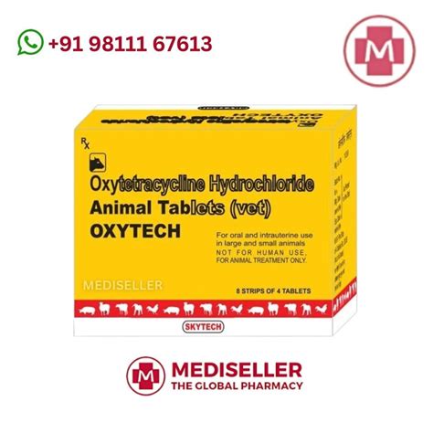 Oxytetracycline Hcl Animal Formula Tablets Oxytech At ₹ 499box