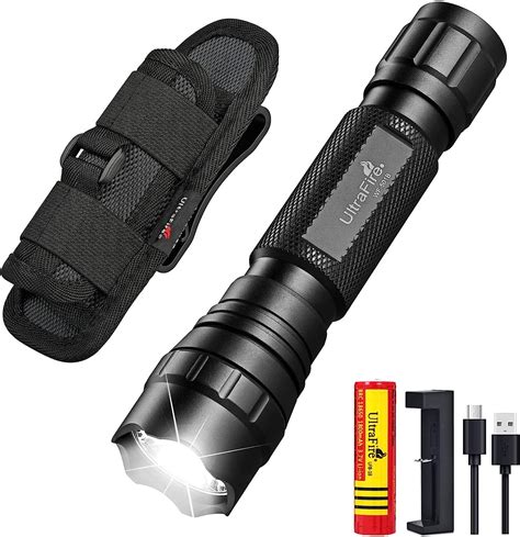 Ultrafire Led Taschenlampe Mit Holster Single Modus Lumen Mini