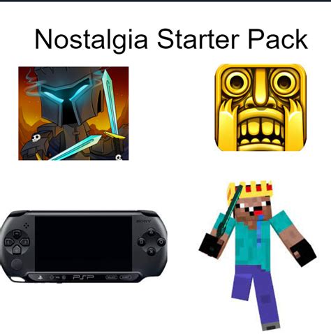 Nostalgia Starter Pack R Starterpacks