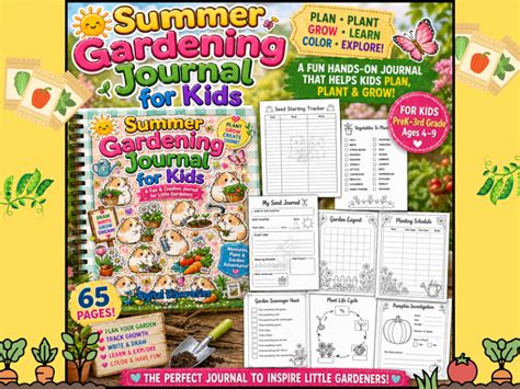 Gardening Journal Examples For Teachers