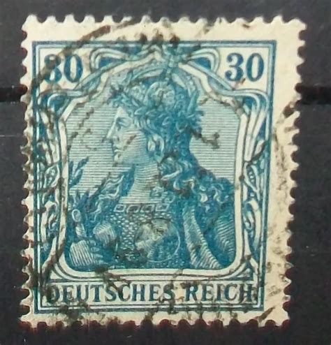 N169T STAMP DEUTSCHES REICH GERMANIA CANCELED CHECKED Aus EUR 0 71