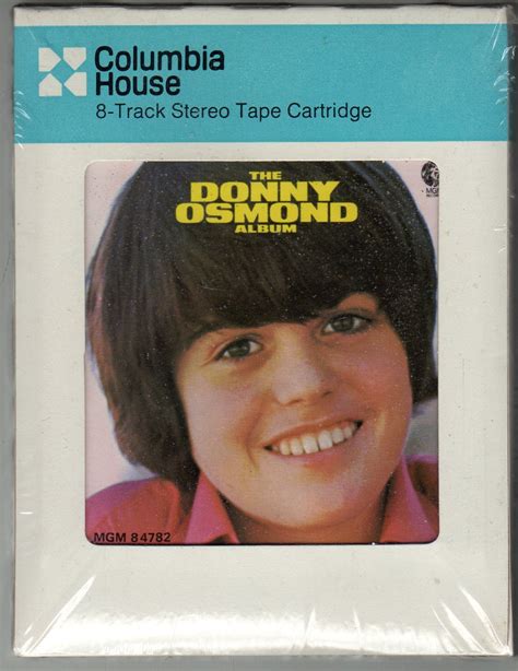 Donny Osmond - The Donny Osmond Album 1971 CRC MGM Sealed A18F 8-track tape