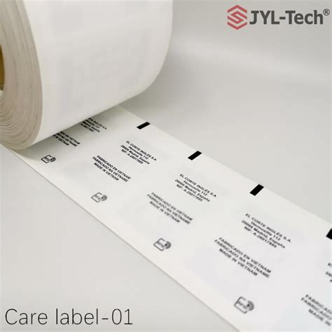 Custom Fabric Linen Nylon Long Range UHF RFID Clothing Tag For Garment