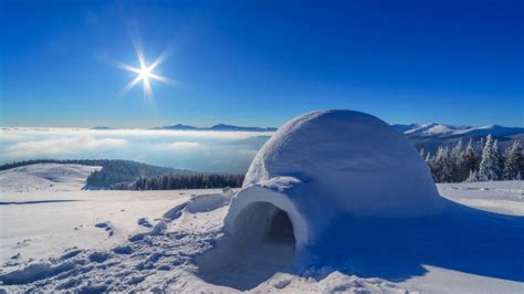 iceberg unthawing  secrets  eskimo life