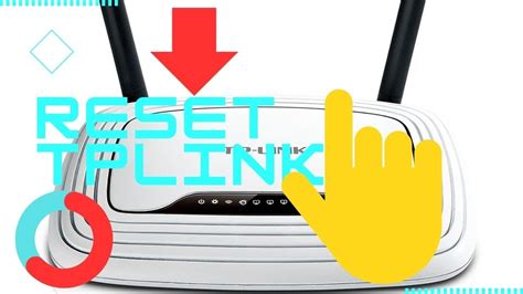 Como Resetear Un Router Tp Link Manualmente Youtube