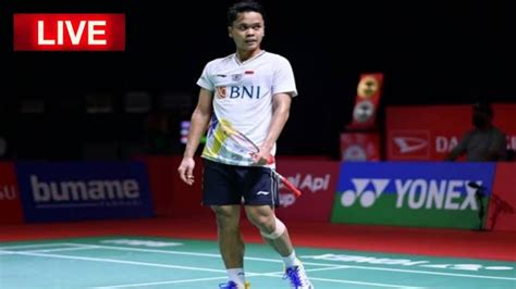 LIVE ANTH0NY GINTING INA Vs Li SHI FENG CHN SINGAP0RE 0PEN