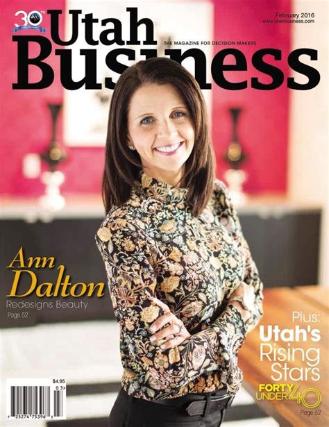 Utah Business Magazine By Greg Sellers At