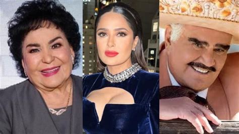 Así Fue Cómo Salma Hayek Recordó A Carmen Salinas Y Vicente Fernández