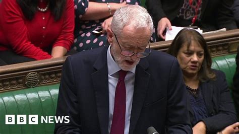 Jeremy Corbyn Calls For A Public Vote After Mps Vote To Seek Brexit