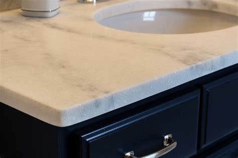 Shadow Storm Quartzite Bathroom Countertops Traditional Bathroom