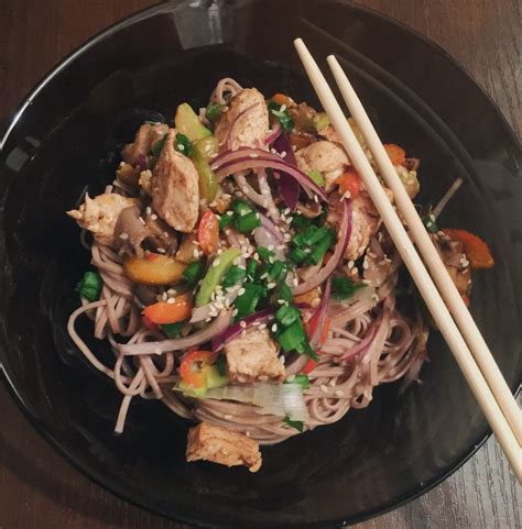 Лапша Китайская с курицей и овощами - рецепт с фотографиями - Patee ...