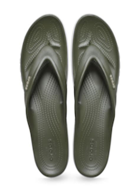 Buy Crocs Unisex Textured Thong Flip Flops - Flip Flops for Unisex 25087916 | Myntra