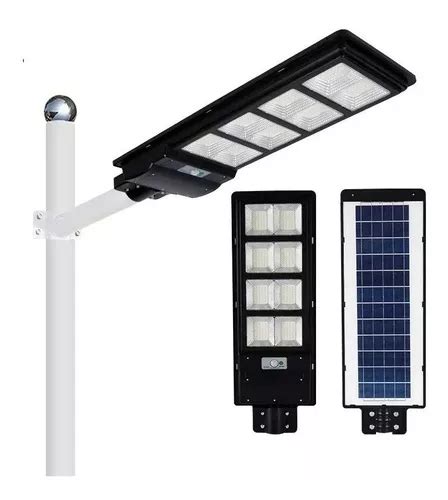 L Mpara Led Solar W Luminaria Suburbana Alumbrado Publico