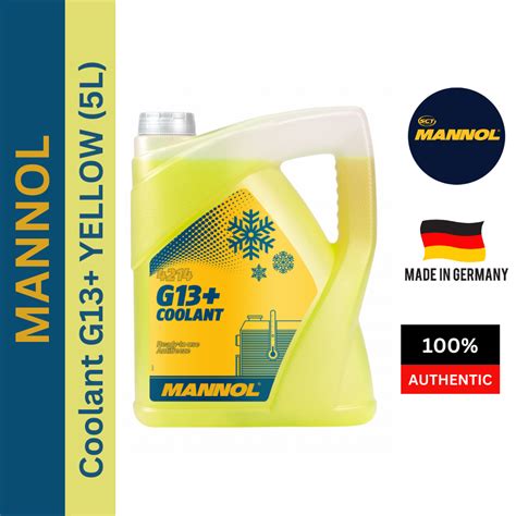 (MADE IN GERMANY) MANNOL 4214 COOLANT G13+ (5 LITER ) | Lazada
