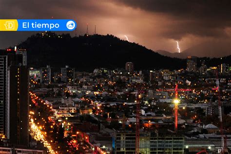 Tormenta El Ctrica En Santiago Senapred Declara Alerta Temprana