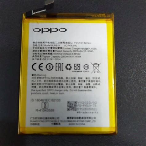 Jual Baterai Batre Battery Oppo A A Blp Ori Shopee Indonesia