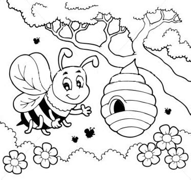 Planse De Colorat Si Fise Pentru Copii Albina Planse De Colorat Cu Insecte Sexiezpix Web Porn