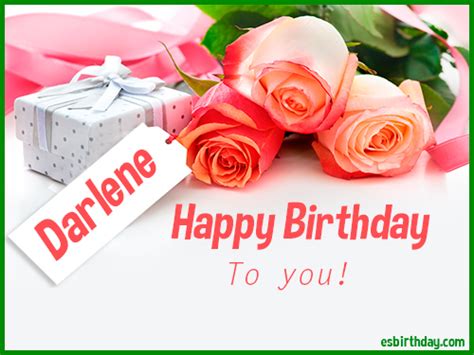 Happy Birthday Darlene