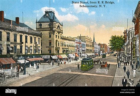 State Street, Schenectady, New York, USA Stock Photo - Alamy