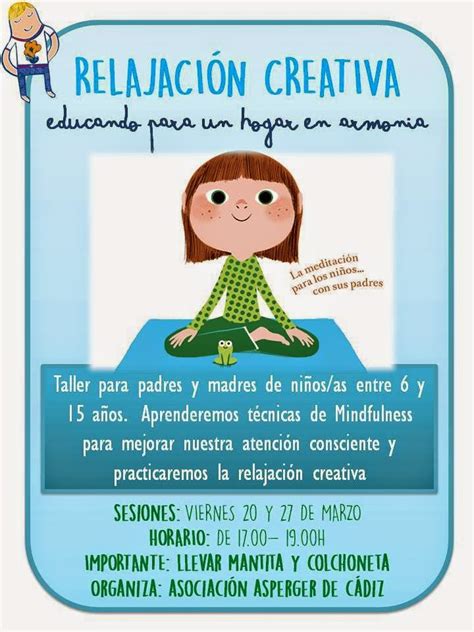 Taller de Relajación creativa para padres y madres T E A Cádiz