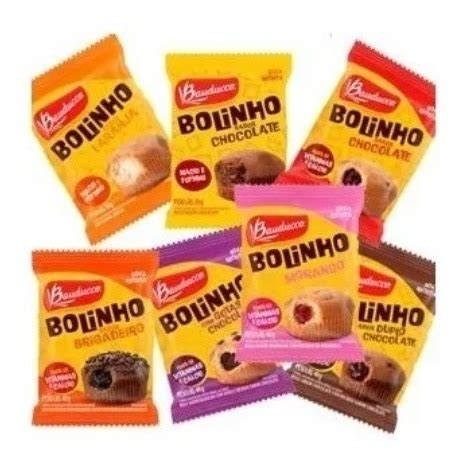 Bolinho Bauducco Caixa C 16un 40g Sabores A Escolha Parcelamento Sem