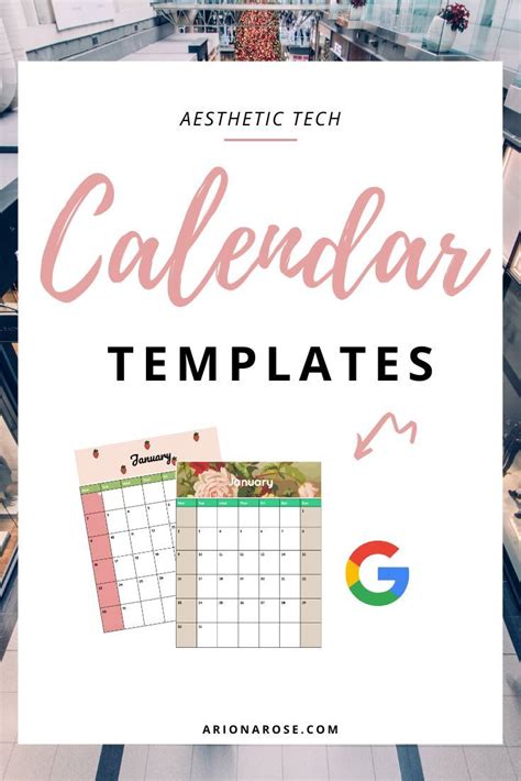 Free Calendar Templates For Google Docs In 2023 Calendar Template