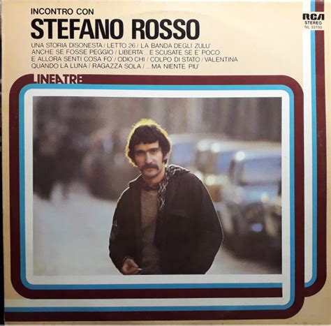 Stefano Rosso Incontro Con Stefano Rosso Releases Discogs