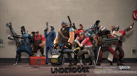 Sfm Tf2 Meet The Team Underdogs Envy By Denisemakar On Deviantart