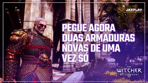 The Witcher 3 PEGUE A ARMADURA DAS MIL FLORES E A TIGRE BRANCO DO