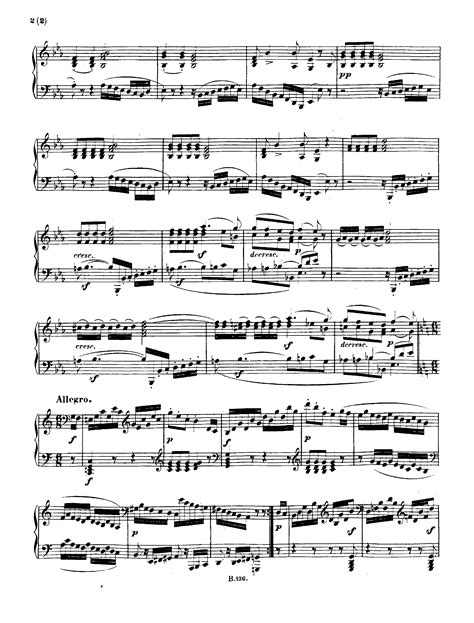 Beethoven Ludwig Van Piano Sonata No 13 Op 27 No 1 For Piano Free