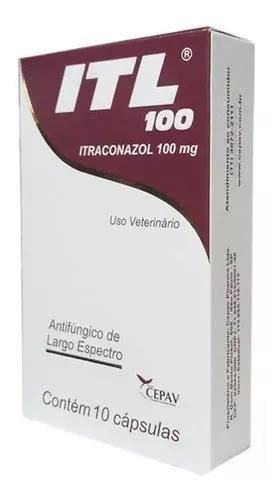 Itl 100 Itraconazol 100mg 10 Capsulas Frete grátis