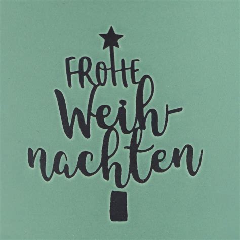 Grafik Werkstatt Tasse Vintage Weihnachten Frohe Weihnachten grün