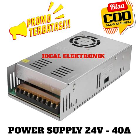 Promo Switching Power Supply PSU 24V 40A High Quality 24 Volt 40