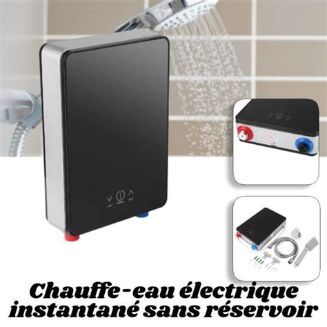 Mini Chauffe Eau Instantan Lectrique Avec Pommeau De Douche Pour